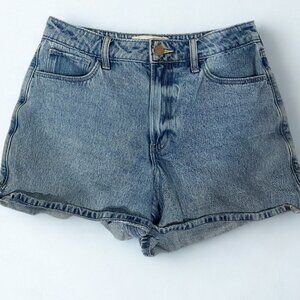 Hollister High Rise Baggy Jean Shorts Size 8